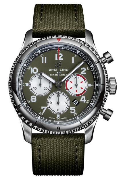 Breitling AB0119 Aviator 8 B01 Chronograph 43 Curtiss Warhawk Replica watch